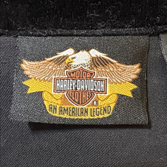 Harley-Davidson Black Velvet Women's Top Size Small - Picture 3 of 11